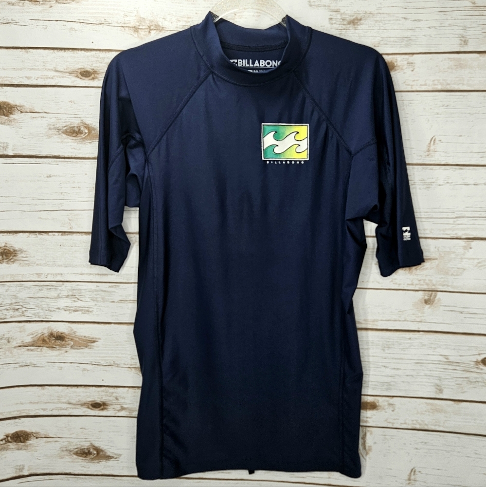 Billabong Swim Shirt UVA UVB 50+ UPF Protection Size XL